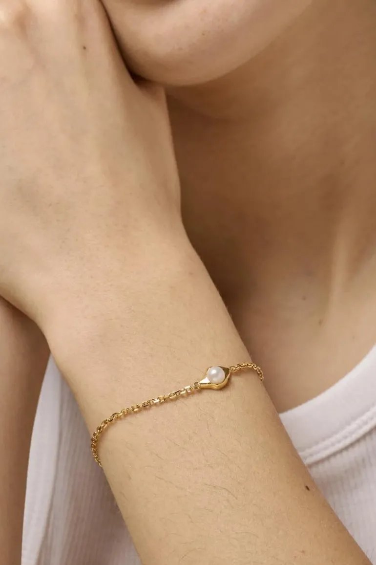 Bracelet Darla Gold Pearl