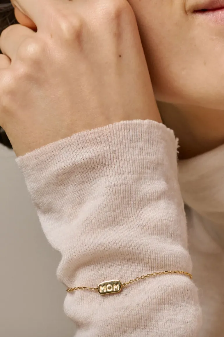 Bracelet Mom Gold