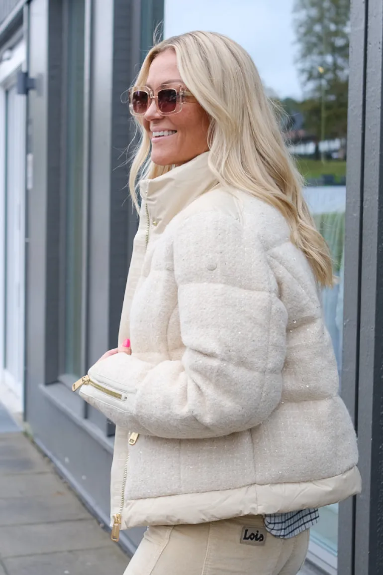 Chamonix Ski Jacket Cream