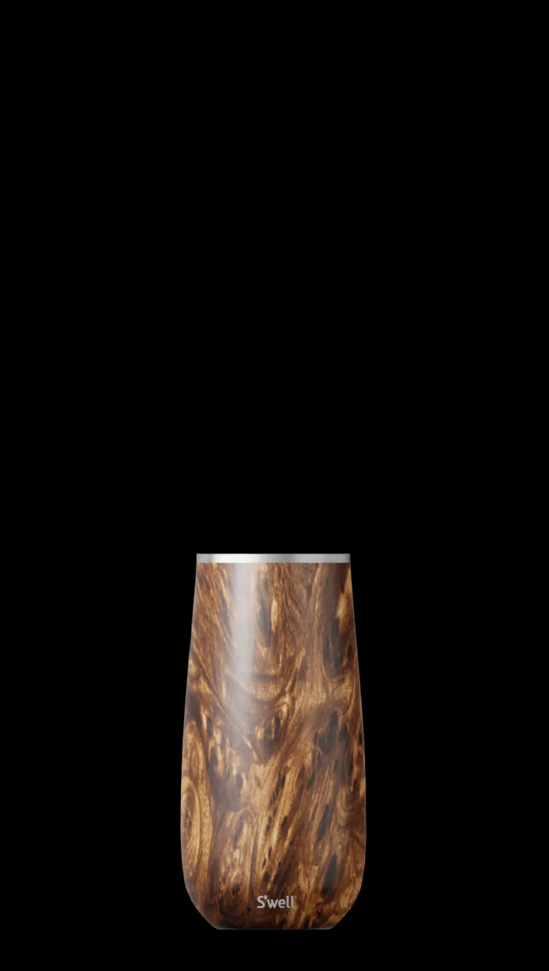 Champagne Flute Teakwood 177ml