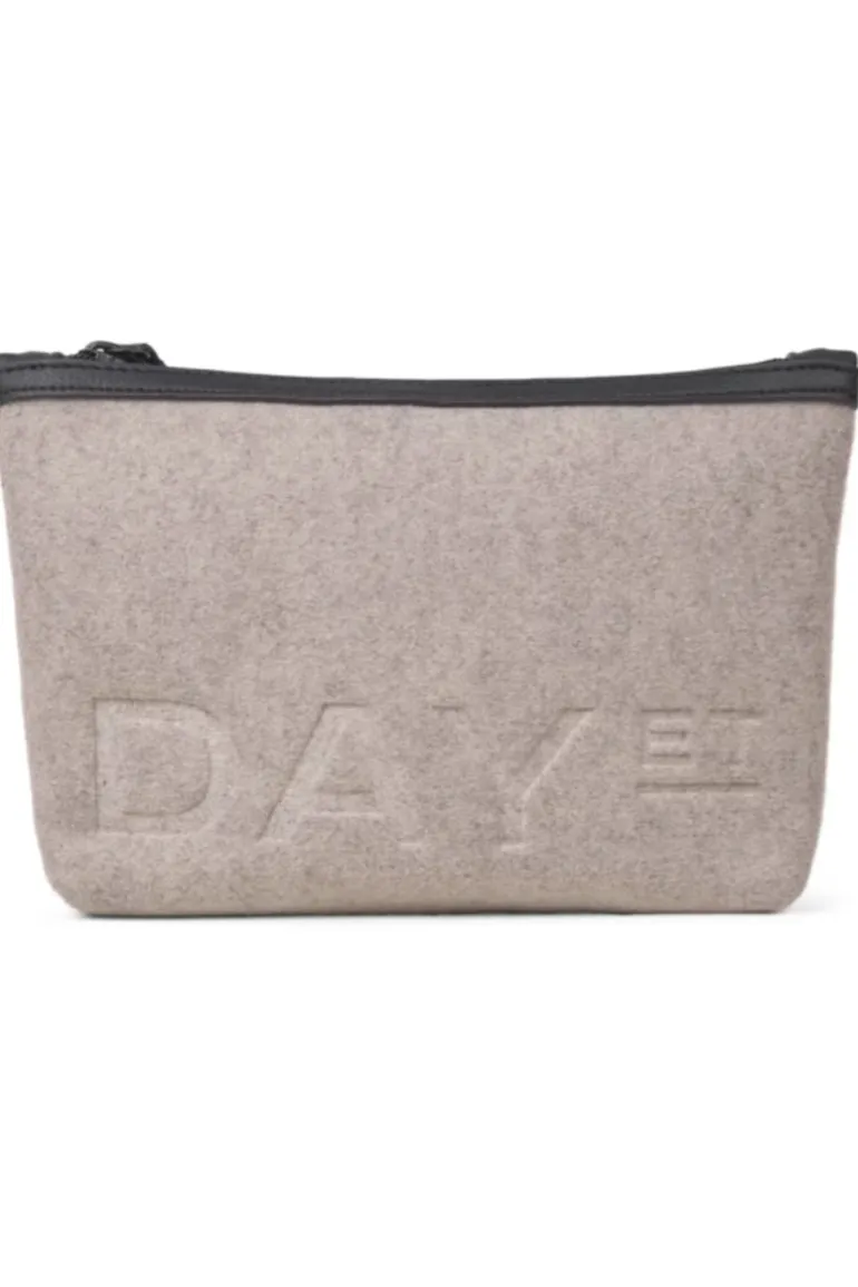 Day Woolen Mini Taupe melange