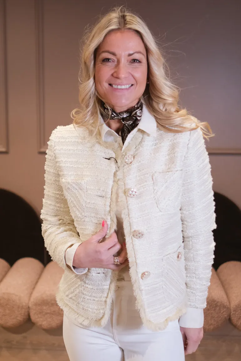 Florina Blazer Off White