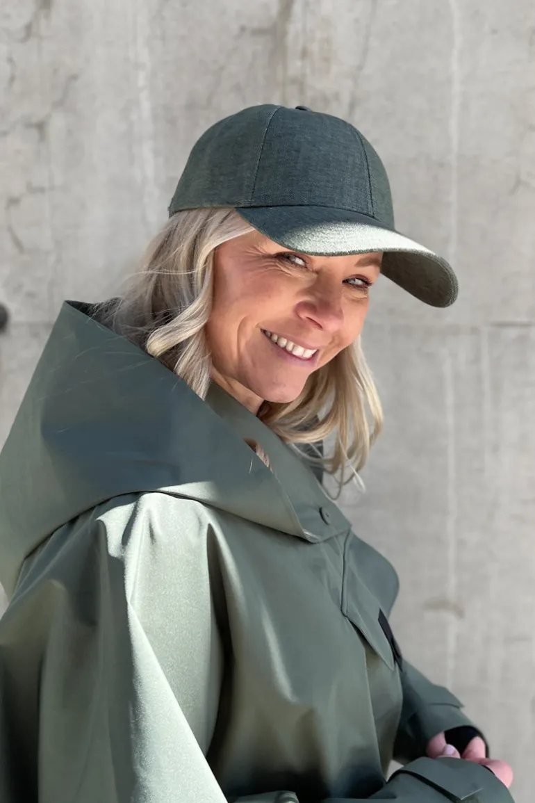 French Olive Linen