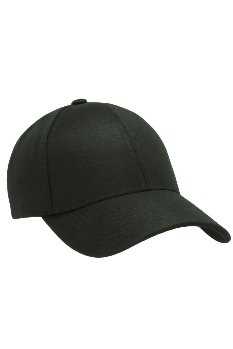 Green Wool Tech Caps