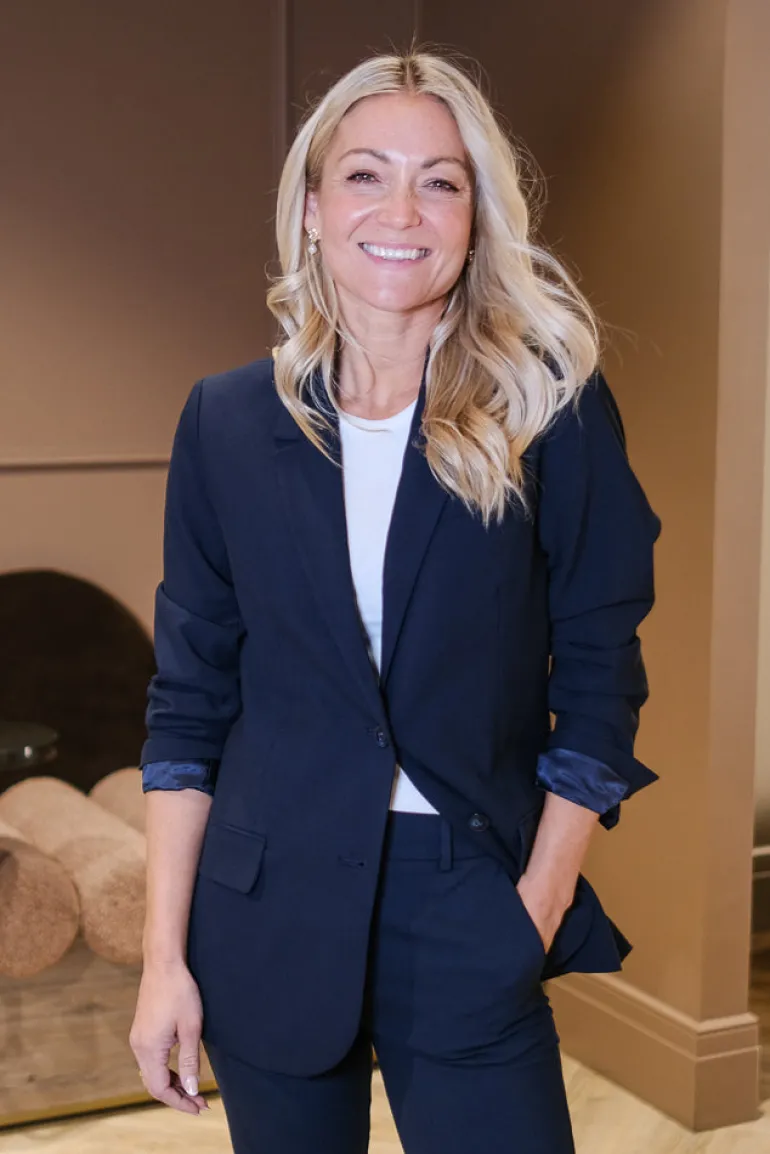 Hannah Blazer Navy