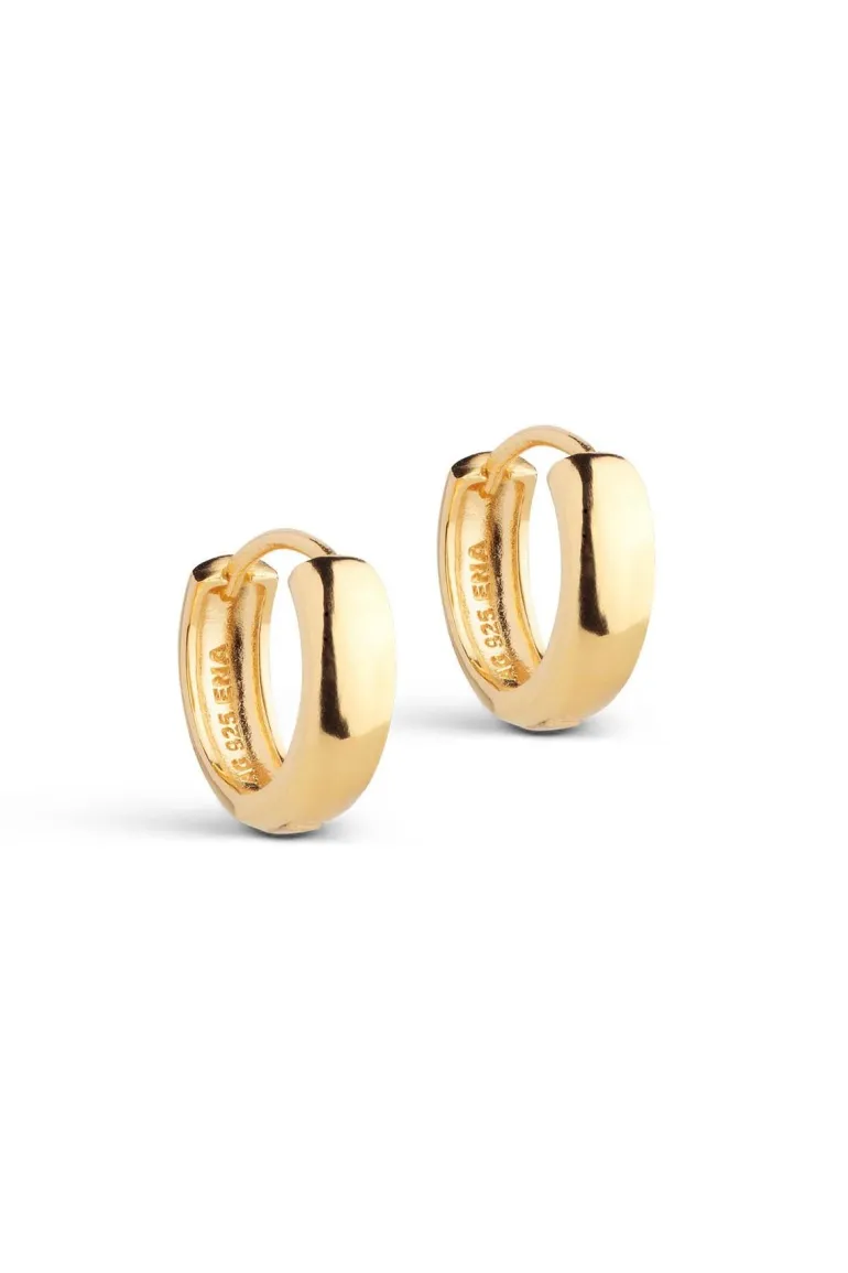 Hoops Classic Wide 15mm Gold