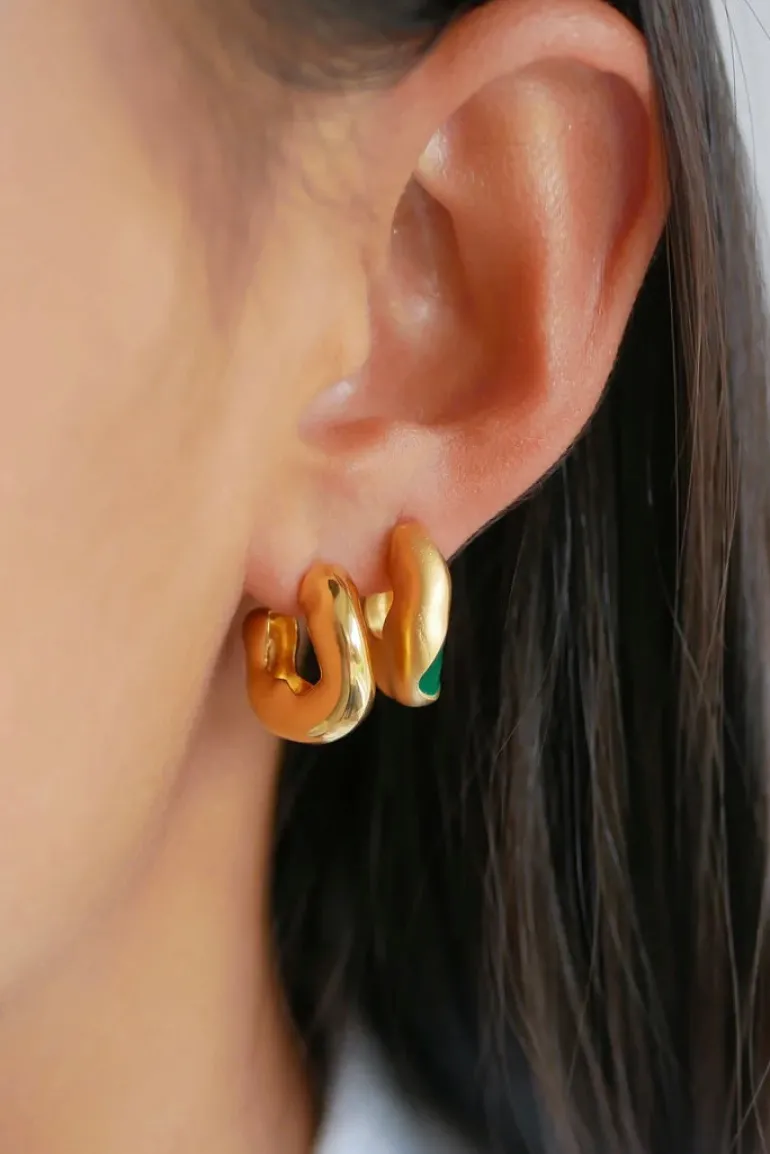 Hoops Gianna Gold