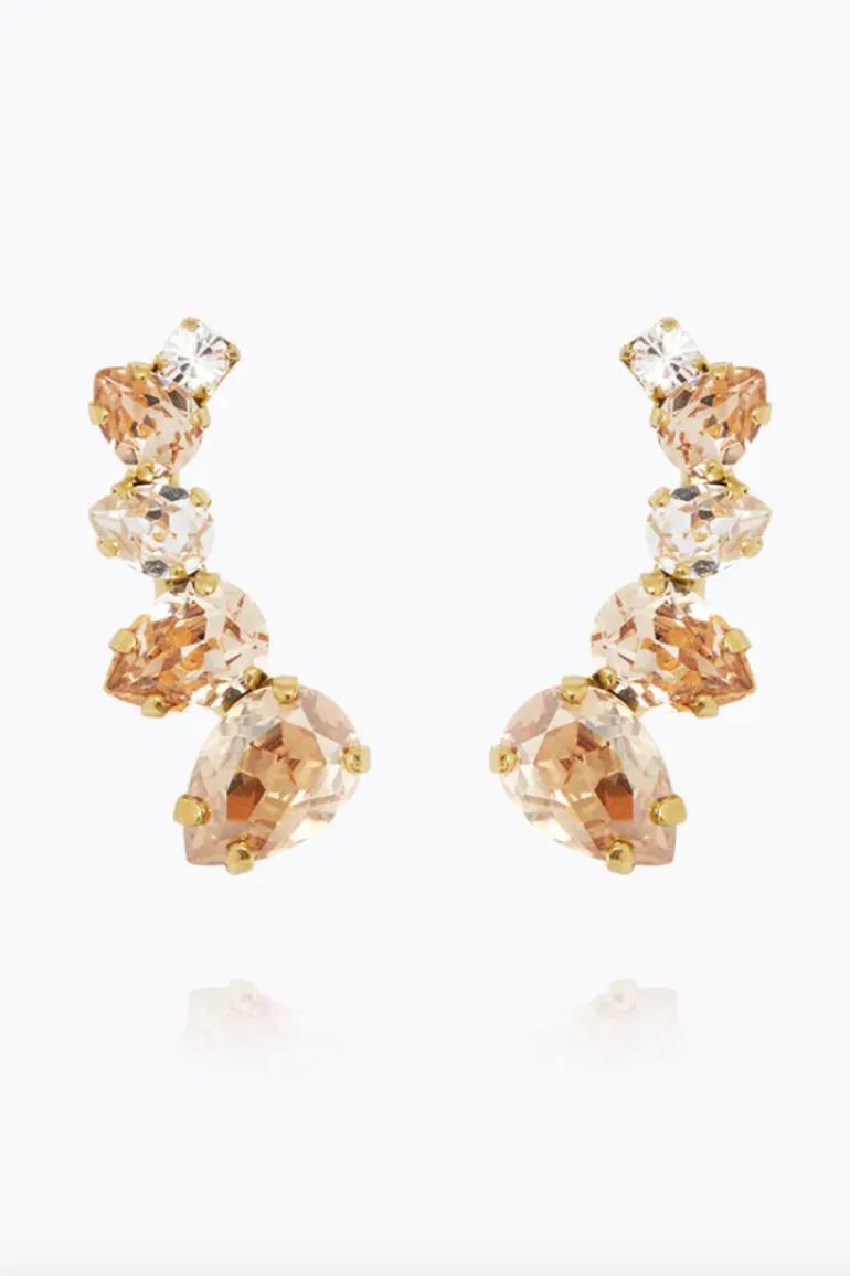 Julie Earrings Golden Combo