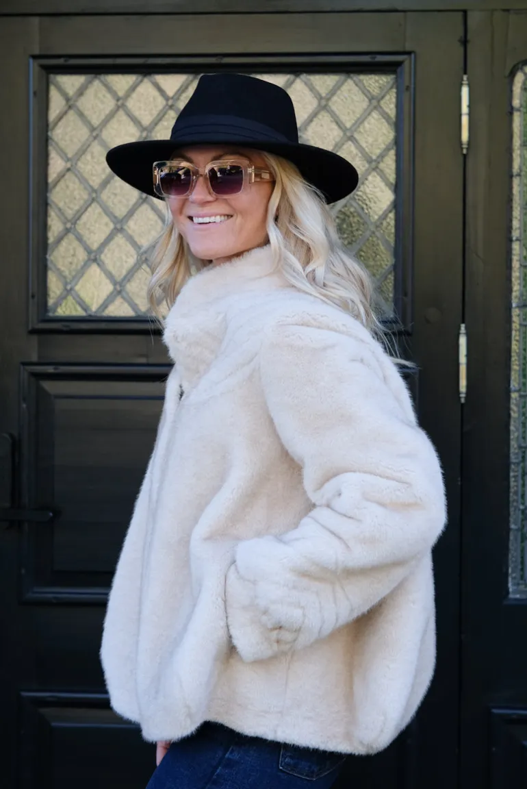 Kelly Jakke Vinterhvit