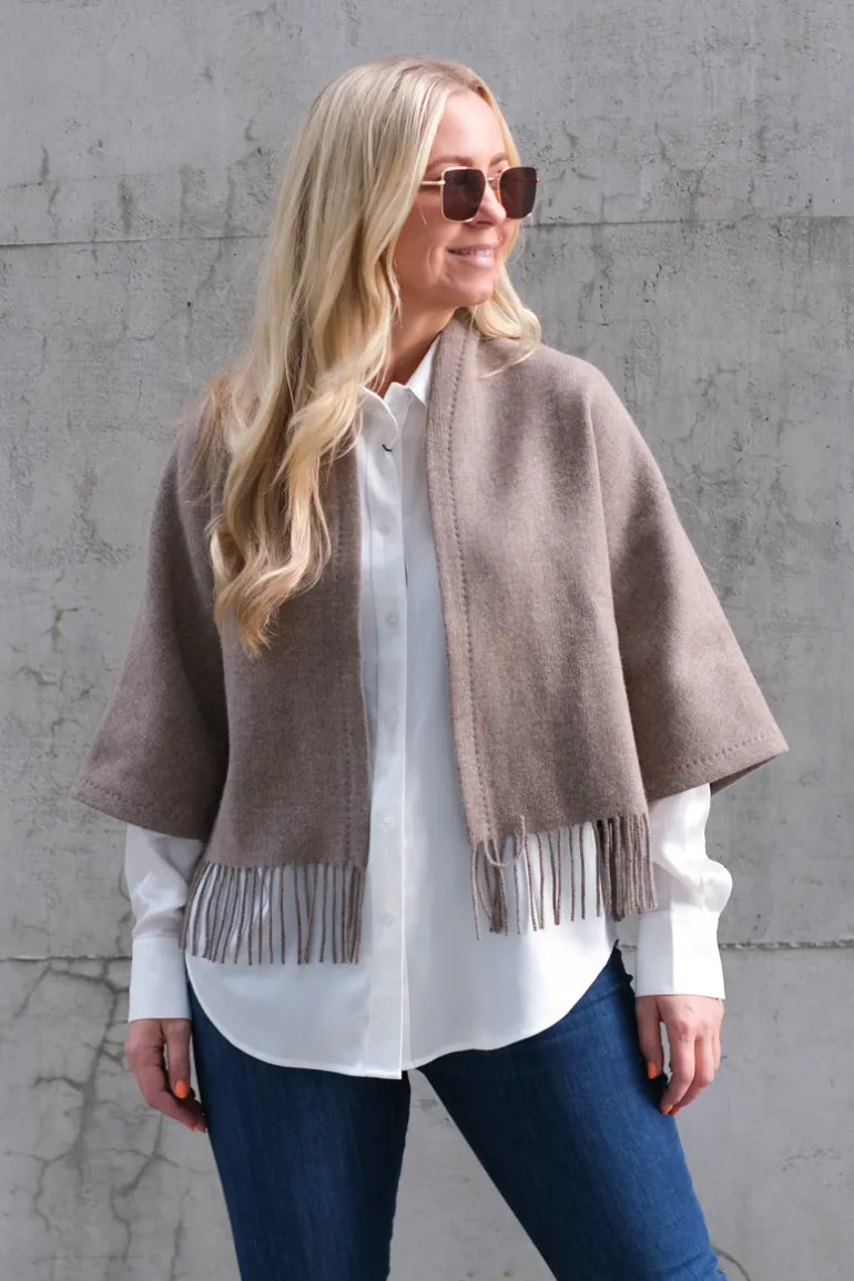 Keyla Lambswool Jacket Desert