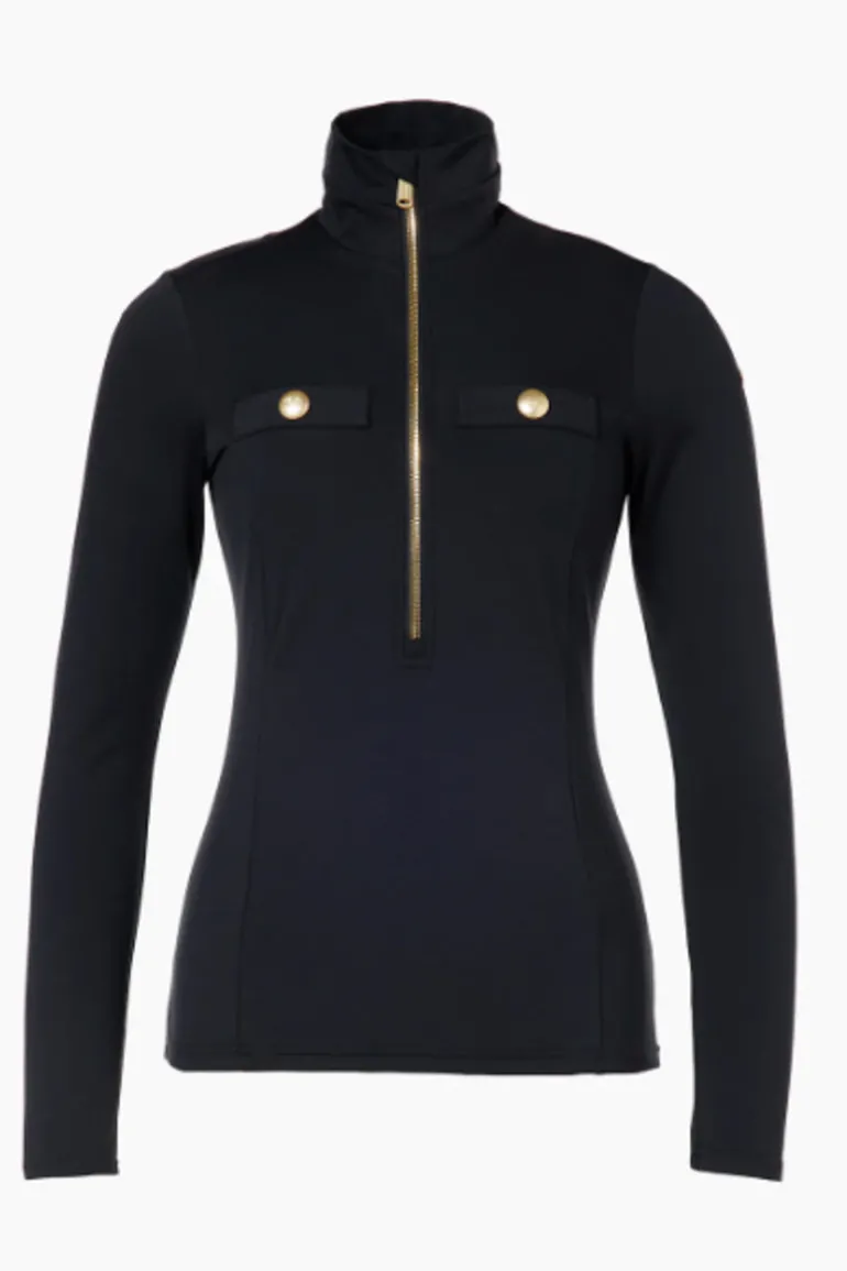 Loraine Ski Pully Black