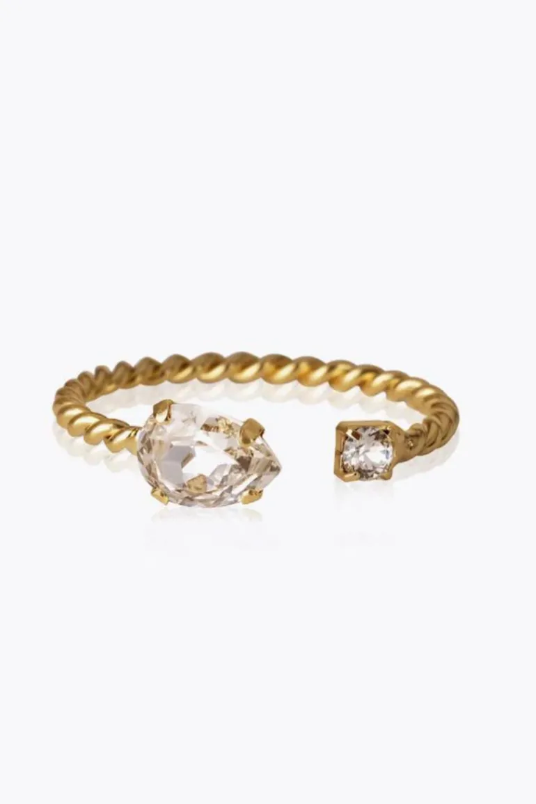 Nani Ring Gold Crystal