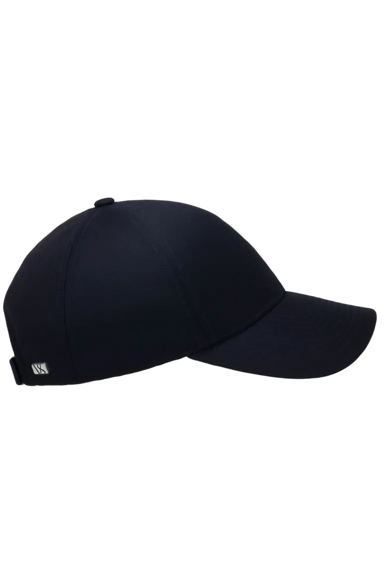 Navy Wool Tech Caps