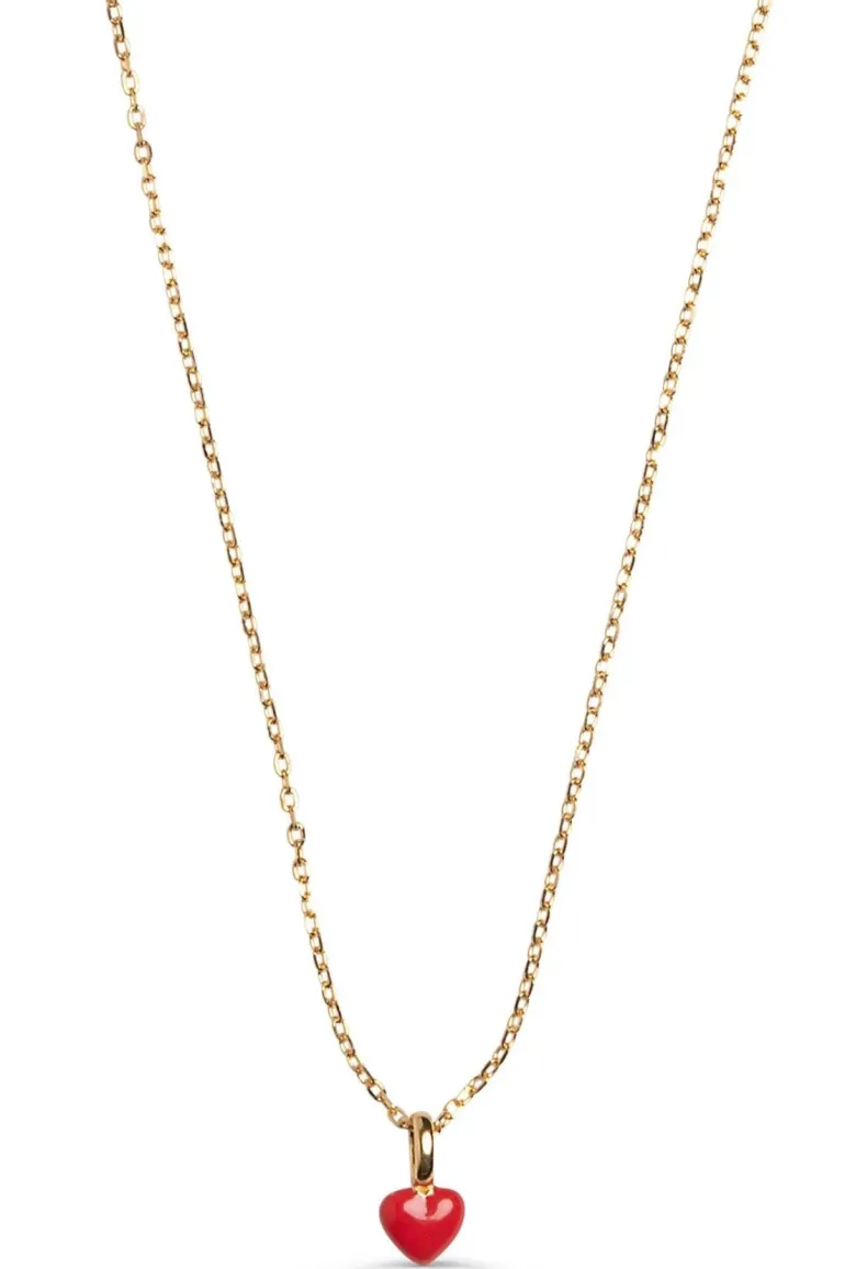 Necklace Amore Red Gold