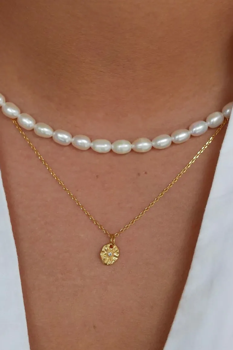 Necklace Mini Esma Light Blue
