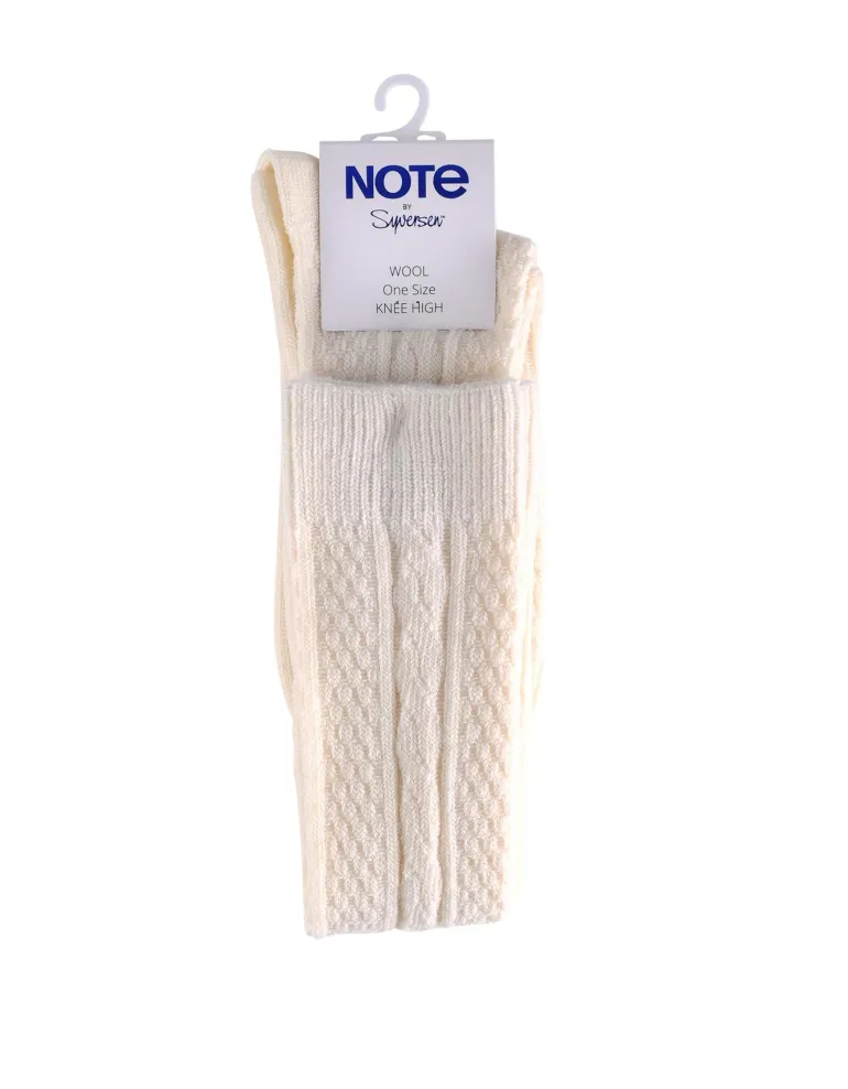 Nikkers Strømper Knee High Off-white