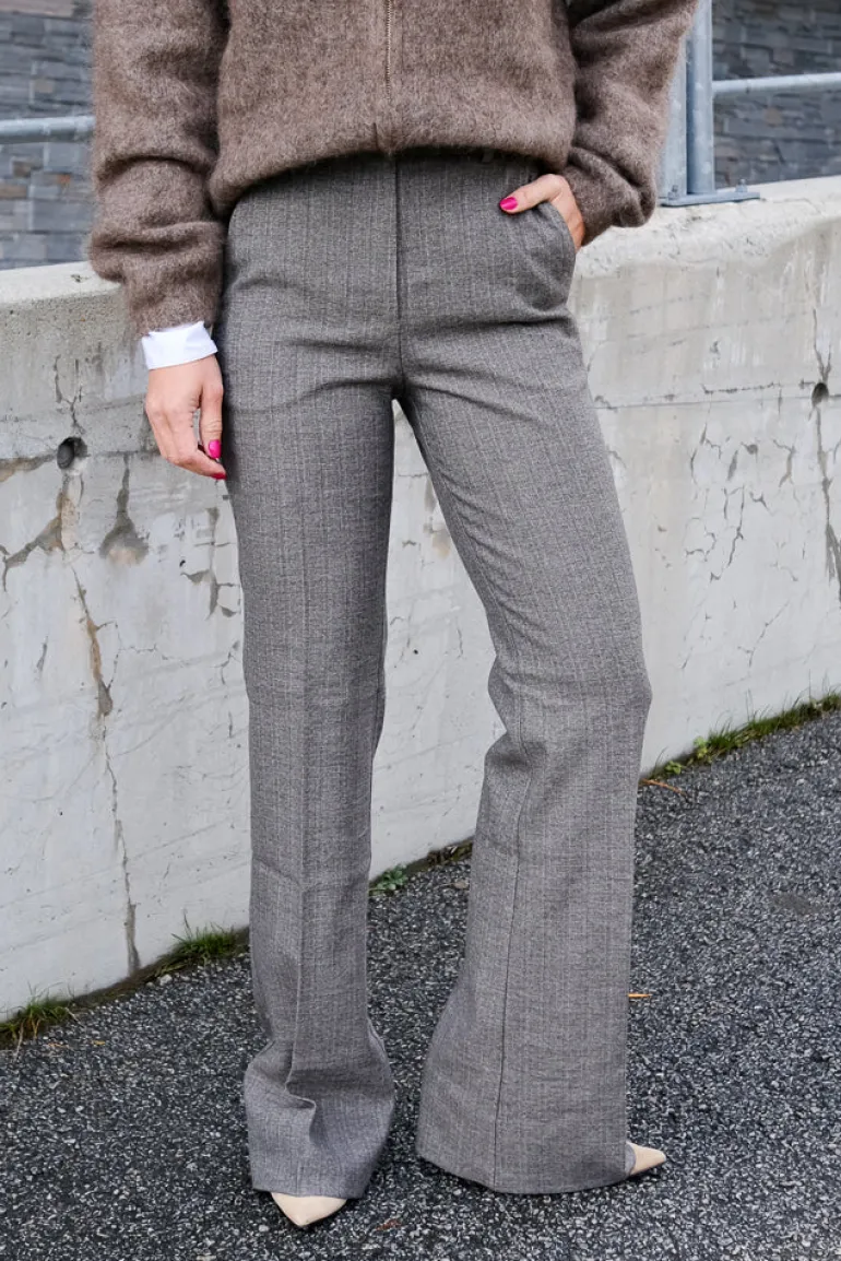 Olivia Long Taupe Melange