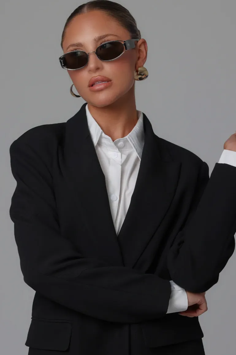 Polly Silver Black Green
