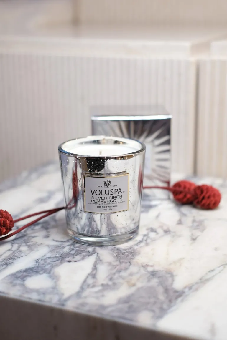 Silver Birch Peppercorn Glasskrukke