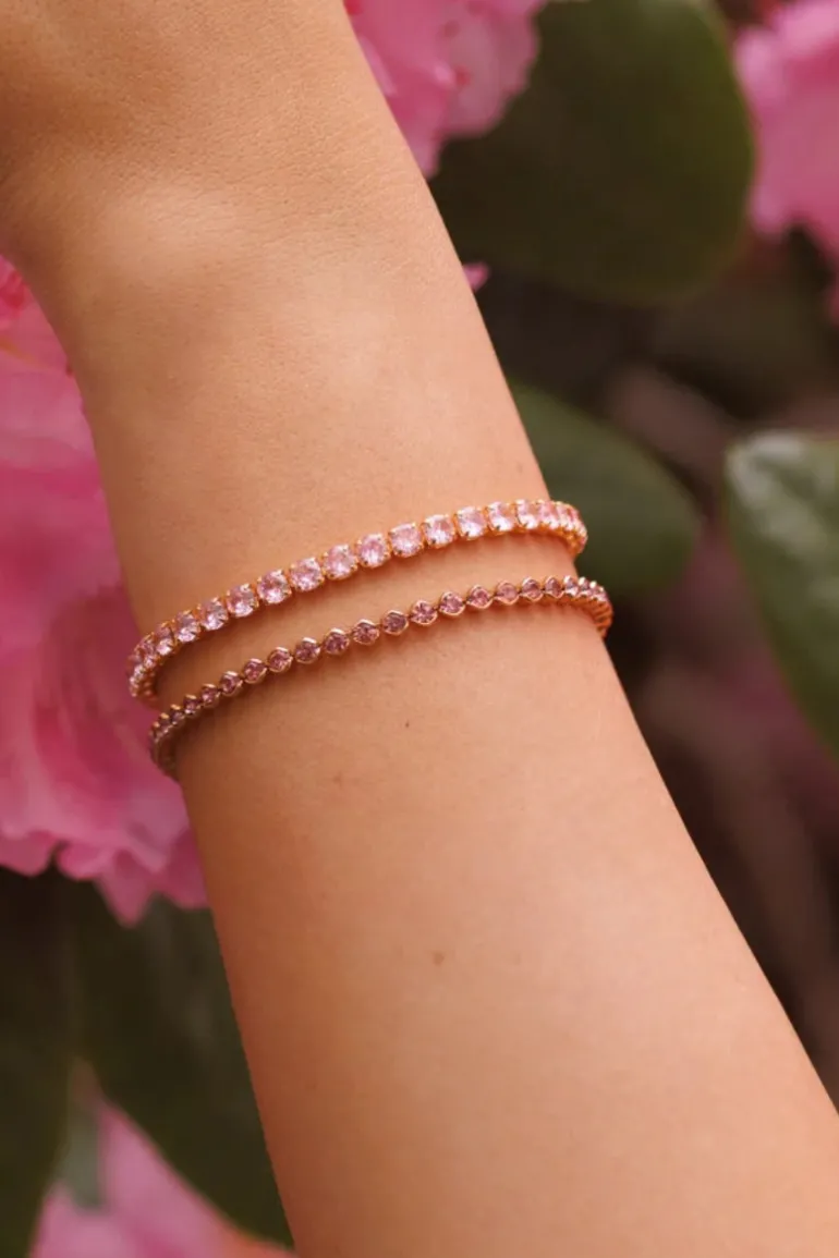 Siri Bracelet Gold Light Rose