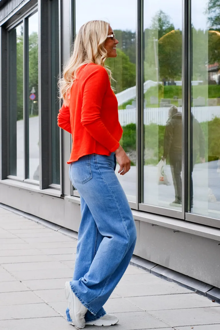 Sonoma Longsleeve O-Neck Orange Vintage