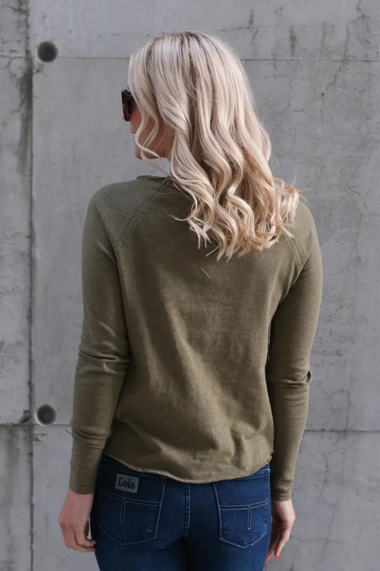 Sonoma Longsleeve O-Neck Vintage Bush