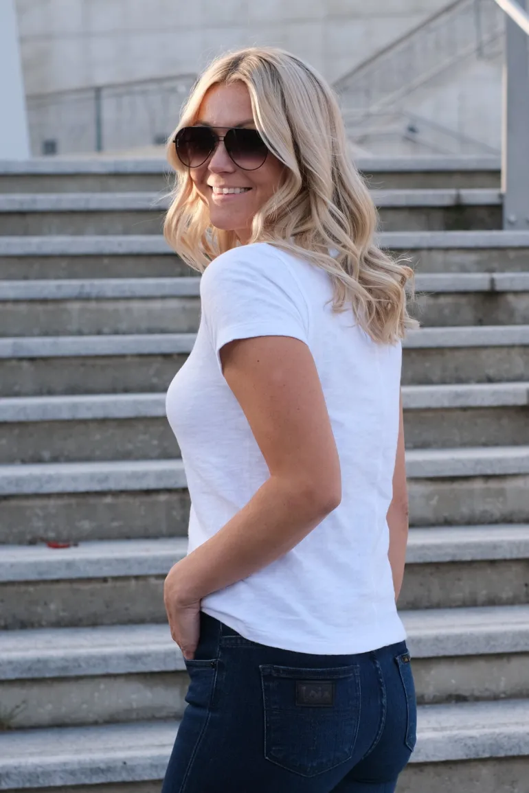 Sonoma T-shirt Blanc