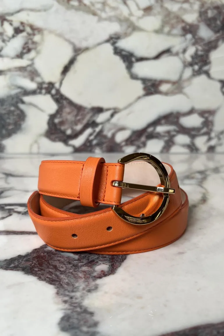 Woman's Belt 91339G Mandarin