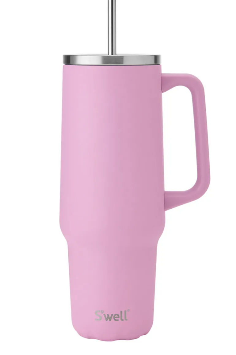 XL Tumbler 40oz Hydrangea Pink